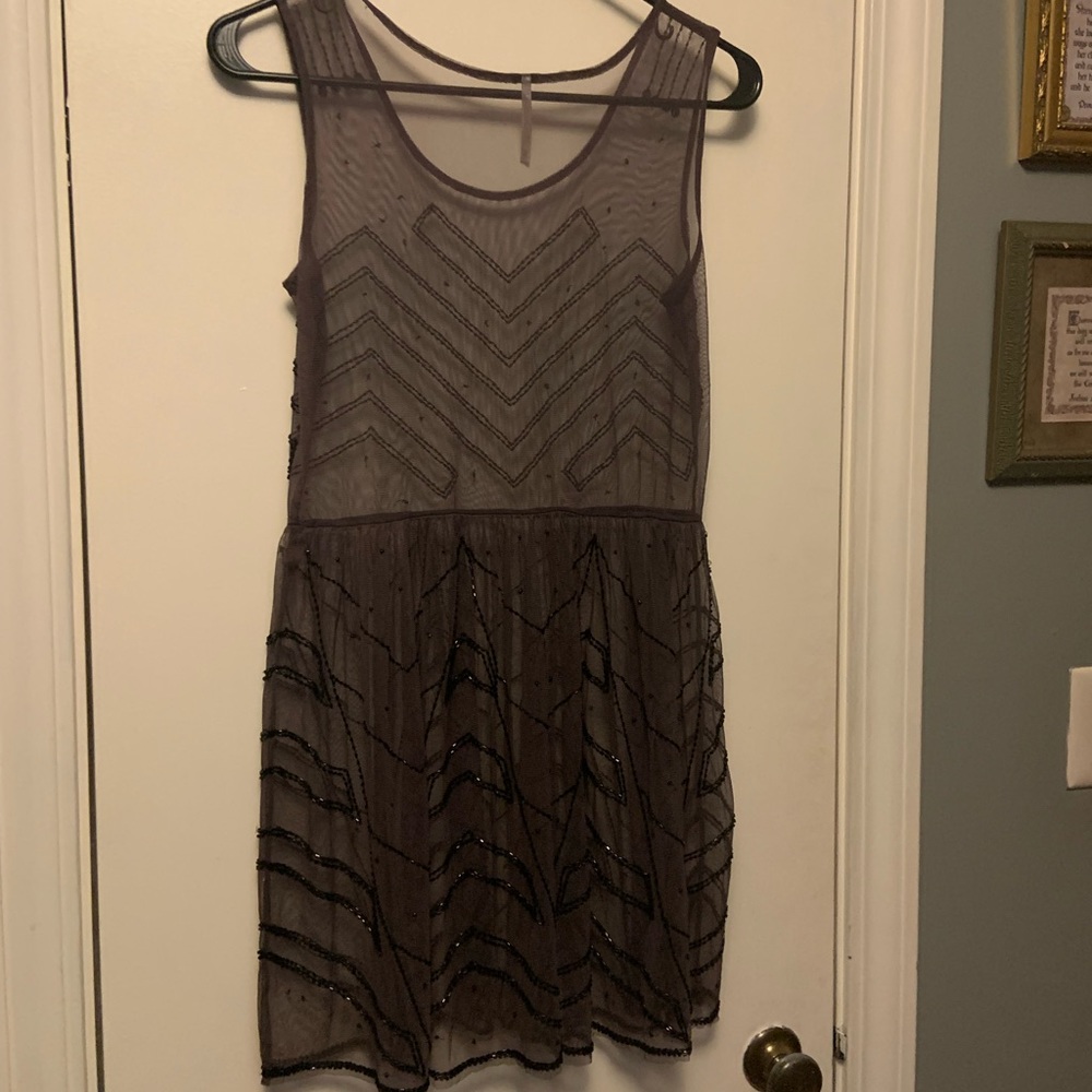 Free People Mesh Top